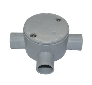 TRIPAC JUNCTION BOX SHALLOW 3 WAY ENTRY 20MM (10/each) JB3-20