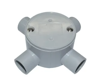 TRIPAC JUNCTION BOX SHALLOW 4 WAY ENTRY 20MM (10/each) JB4-20
