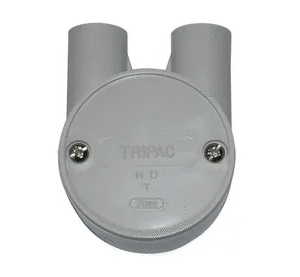 TRIPAC JUNCTION BOX TANG SHALL U WAY ENTRY 20MM (10/each) JTU-20