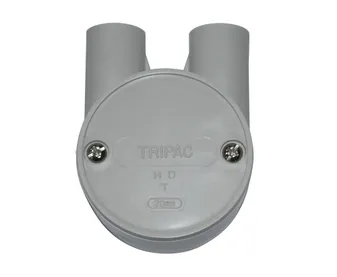 TRIPAC JUNCTION BOX TANG SHALL U WAY ENTRY 20MM (10/each) JTU-20