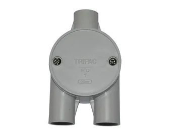 TRIPAC JUNCTION BOX TANG SHALL Y WAY ENTRY 25MM (10/each) JTY-25