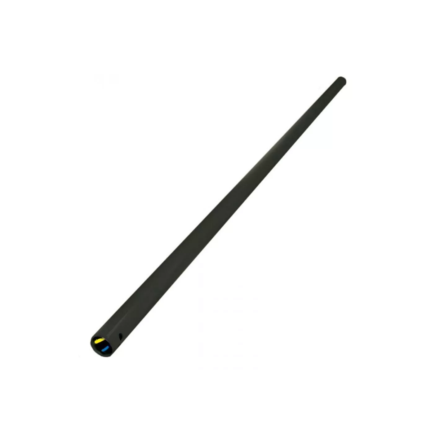 Martec Downrod DC Ceiling Fan 1800mm Inc Wiring Loom Matt Black 25mm Dia MDRD72MT