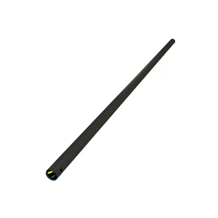 Martec Downrod DC Ceiling Fan 1800mm Inc Wiring Loom Matt Black to suit WIFI Models MDRDWIFI72M