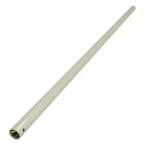 Martec Downrod DC Ceiling Fan 1800mm Inc Wiring Loom Matt White to suit WIFI Models MDRDWIFI72W