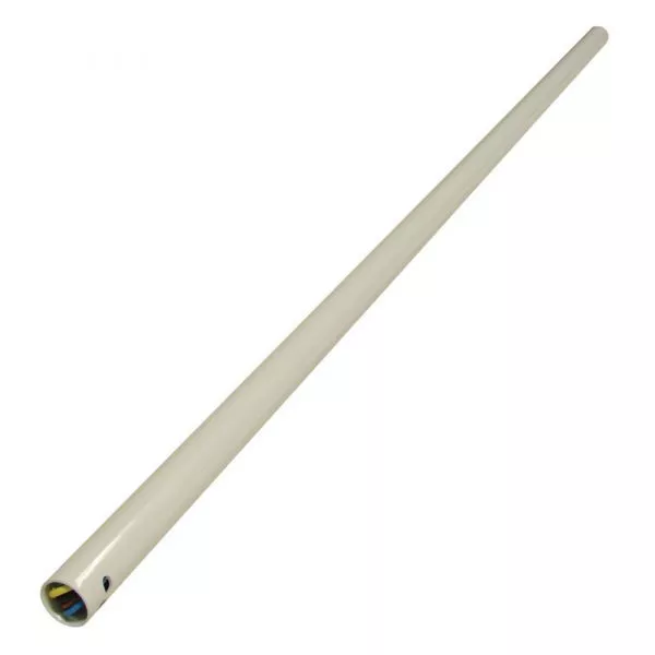 Martec Downrod DC Ceiling Fan 1800mm Inc Wiring Loom Matt White to suit WIFI Models MDRDWIFI72W