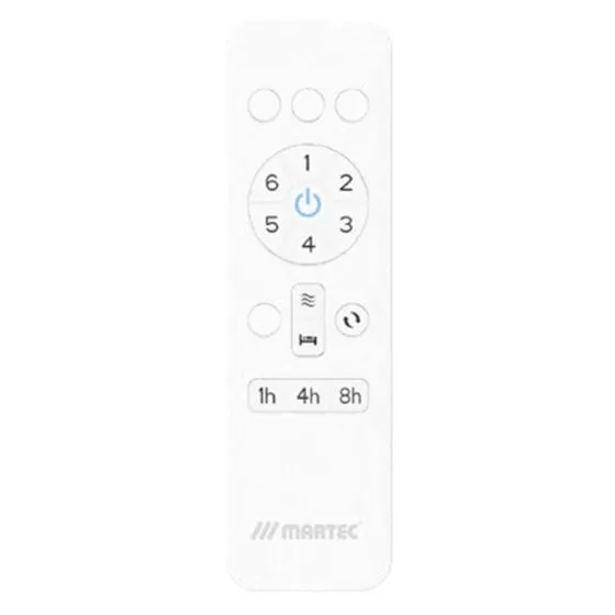 Martec Genoa DC 1270mm 3 ABS Blade WIFI & Remote Control Ceiling Fan Only Matt White MGDC133W