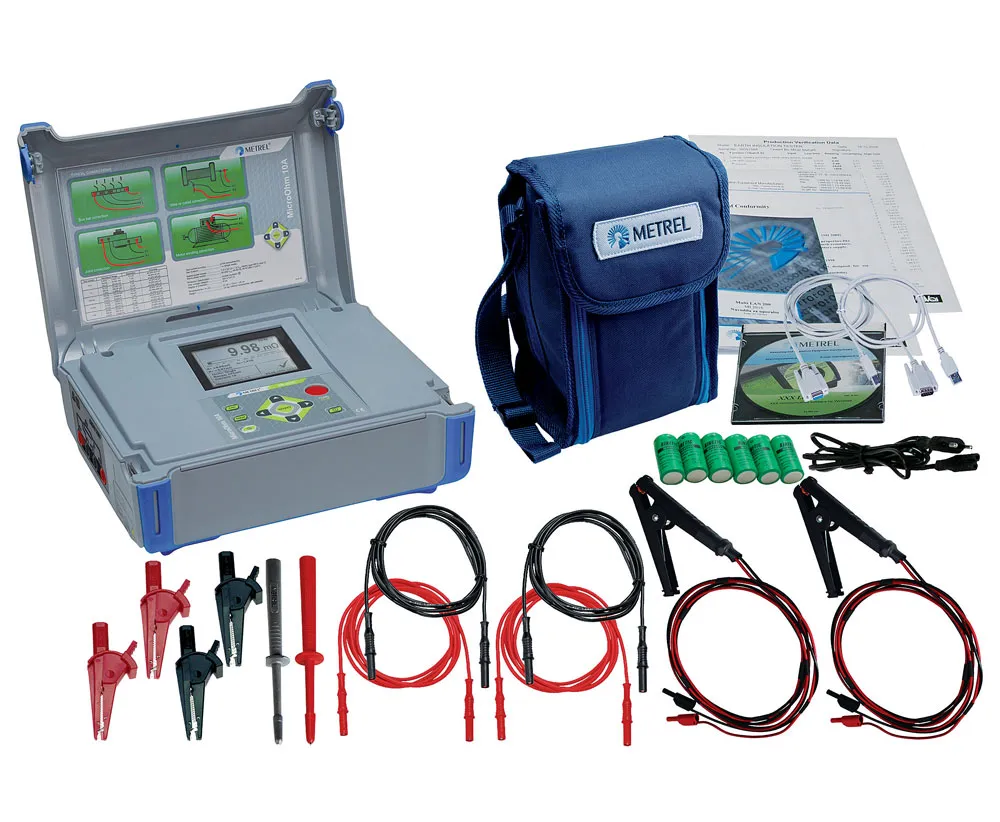 METREL Metrel Microohm meter 10A (1/each) MI3250