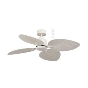Martec Kingston DC 1260mm 3 ABS Blade WIFI Remote Control Ceiling Fan Only Matt White MKDC124W