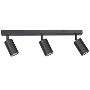 Martec Crest 316 Stainless Steel 2LT GU10 Spot Light IP65 Matt Black MLCS2M
