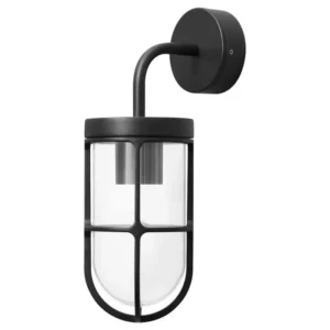 Martec Bronte E27 Wall Bracket Exterior Matt Black MLXBE27M