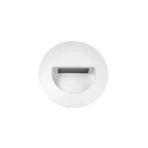 Martec Circa 3W LED Tricolour IP54 Recessed Step Light White MLXC33W