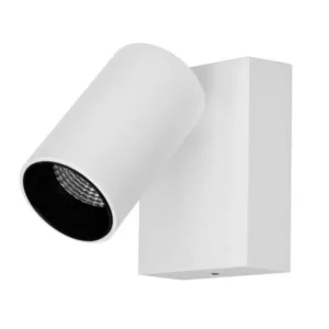 Martec Capri LED Single Spot 9W Tricolour IP65 Exterior White MLXC3451W