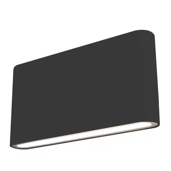 Martec Integra 6W LED Tricolour Wall Exterior Small Matt Black MLXI3456M