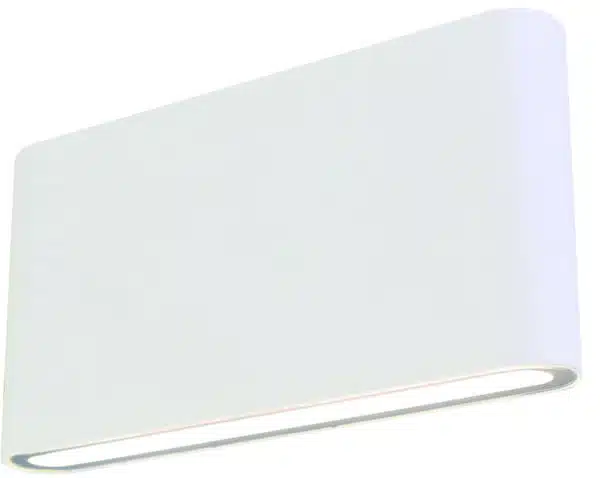 Martec Integra 6W LED Tricolour Wall Exterior Small White MLXI3456W