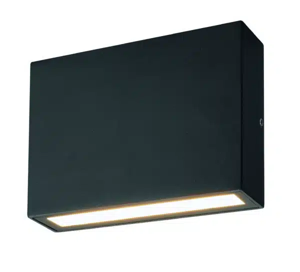 Martec Modus 10W LED Tricolour Wall Exterior Medium Matt Black MLXM34510M
