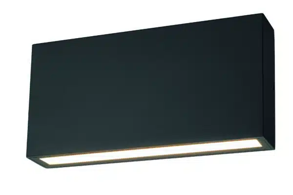 Martec Modus 6W LED Tricolour Wall Exterior Small Matt Black MLXM3456M