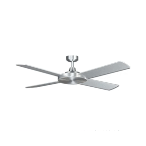 Martec Razor 1320mm 4 Blade Ceiling Fan Only Brushed Alu- minium MRF134B