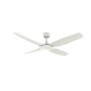 Martec Viper DC 1320mm 4 Blade All ABS WIFI & Remote Control Ceiling Fan Only Matt White MVDC134W