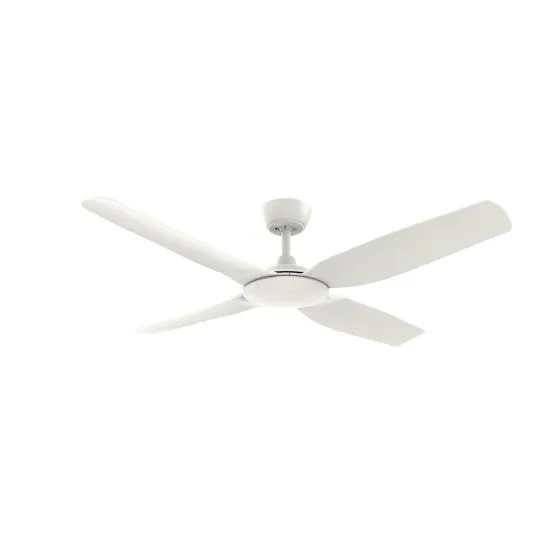 Martec Viper DC 1320mm 4 Blade All ABS WIFI & Remote Control Ceiling Fan Only Matt White MVDC134W
