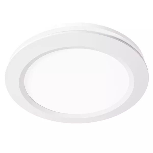Martec Saturn Round 200mm Exhaust Fan White with 13w Tricolour LED Light MXFSLR25W