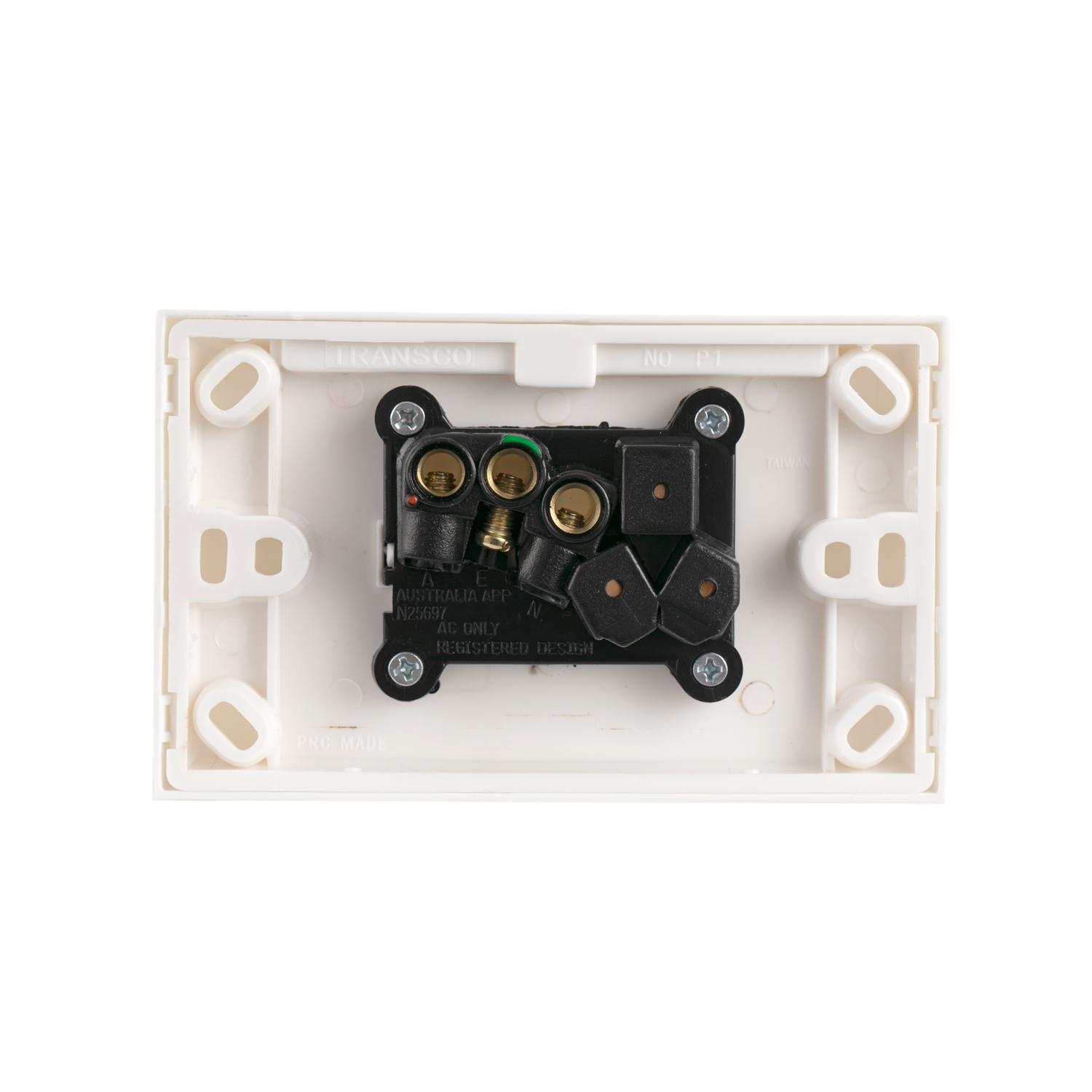 Transco Power Point Single 10a Powerclip P1