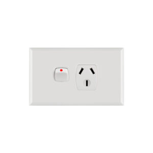 Transco Power Point Single 10a Powerclip P1