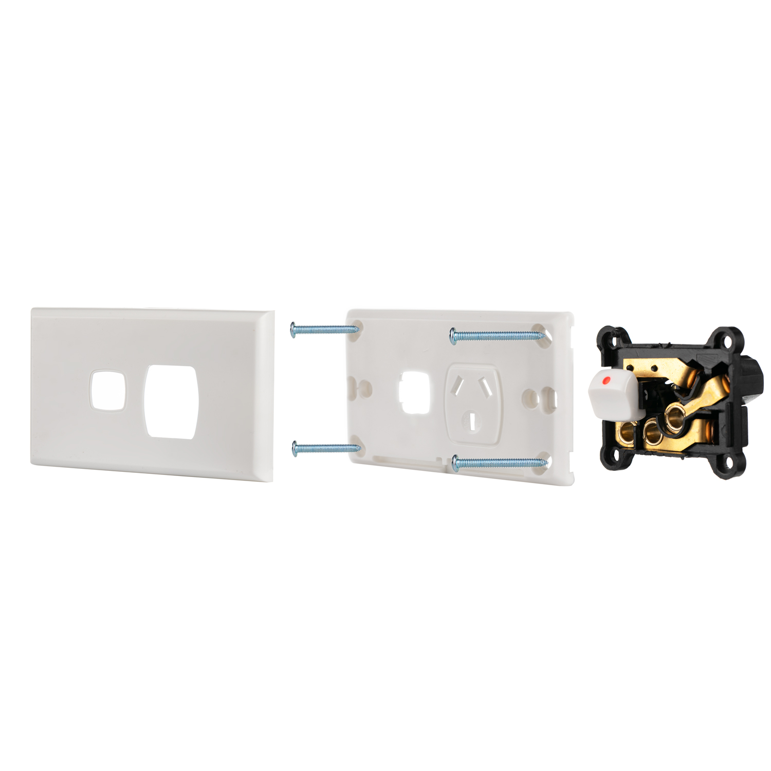 Transco Power Point Single 10a Powerclip P1