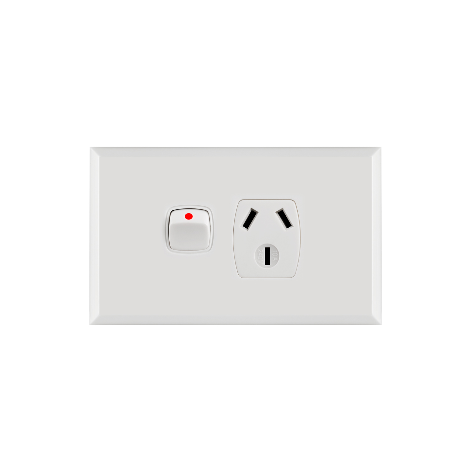 Transco Power Point Single 10a Powerclip P1