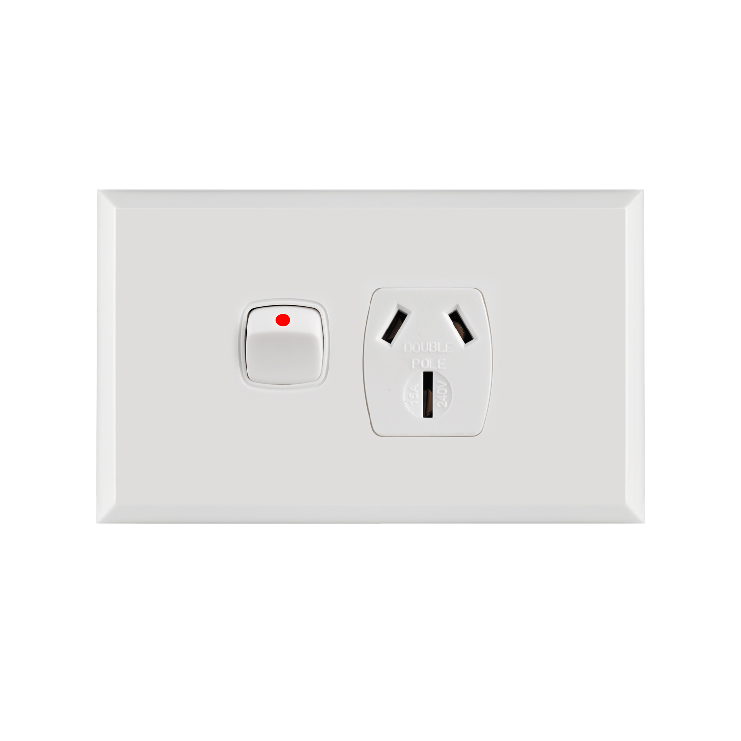 Transco Power Point Single Double Pole 15a P1D15