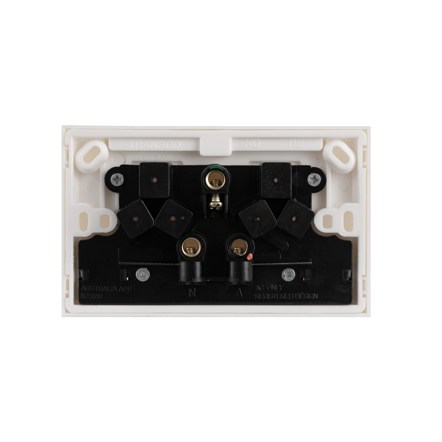 Transco Power Point Double 10a Powerclip P2