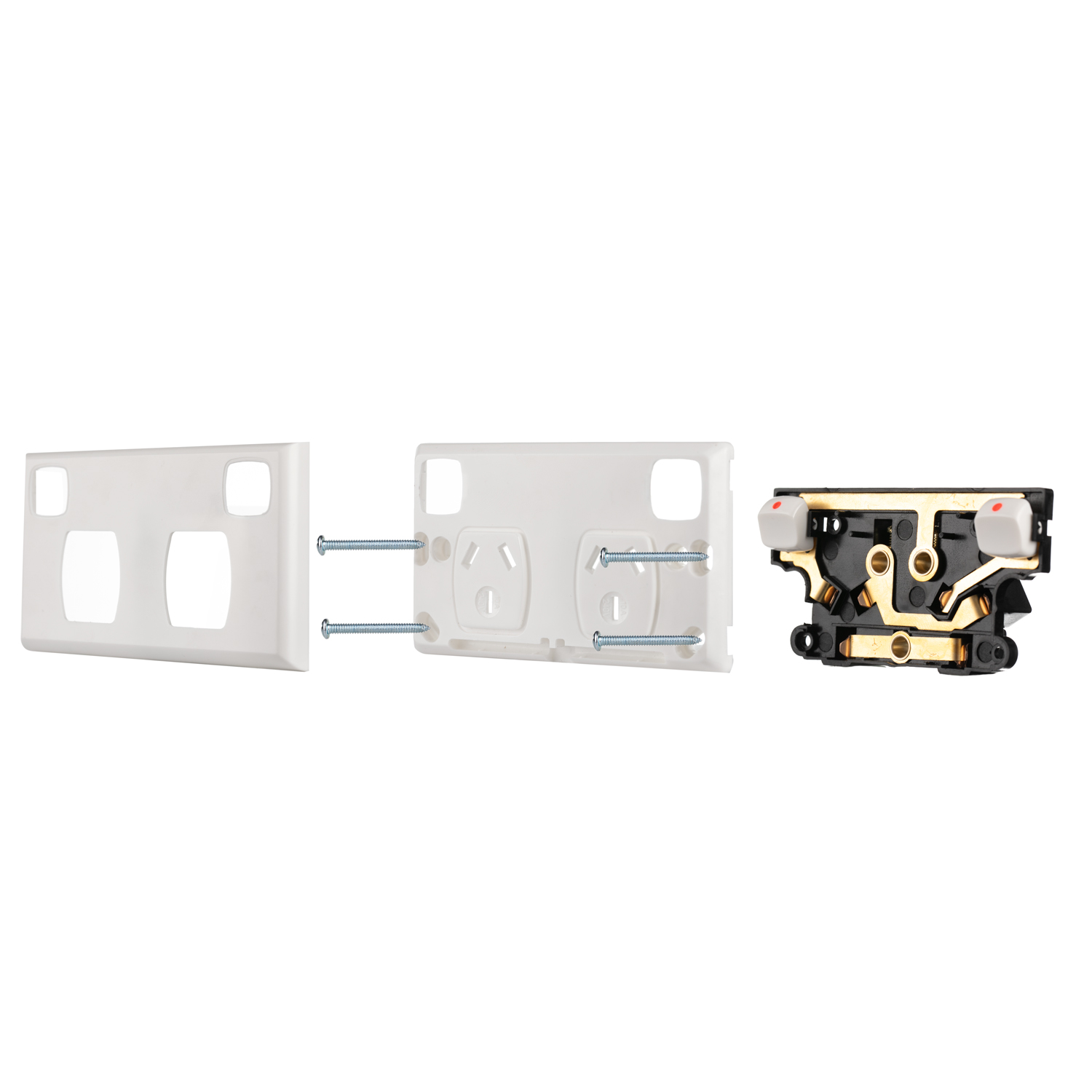 Transco Power Point Double 10a Powerclip P2