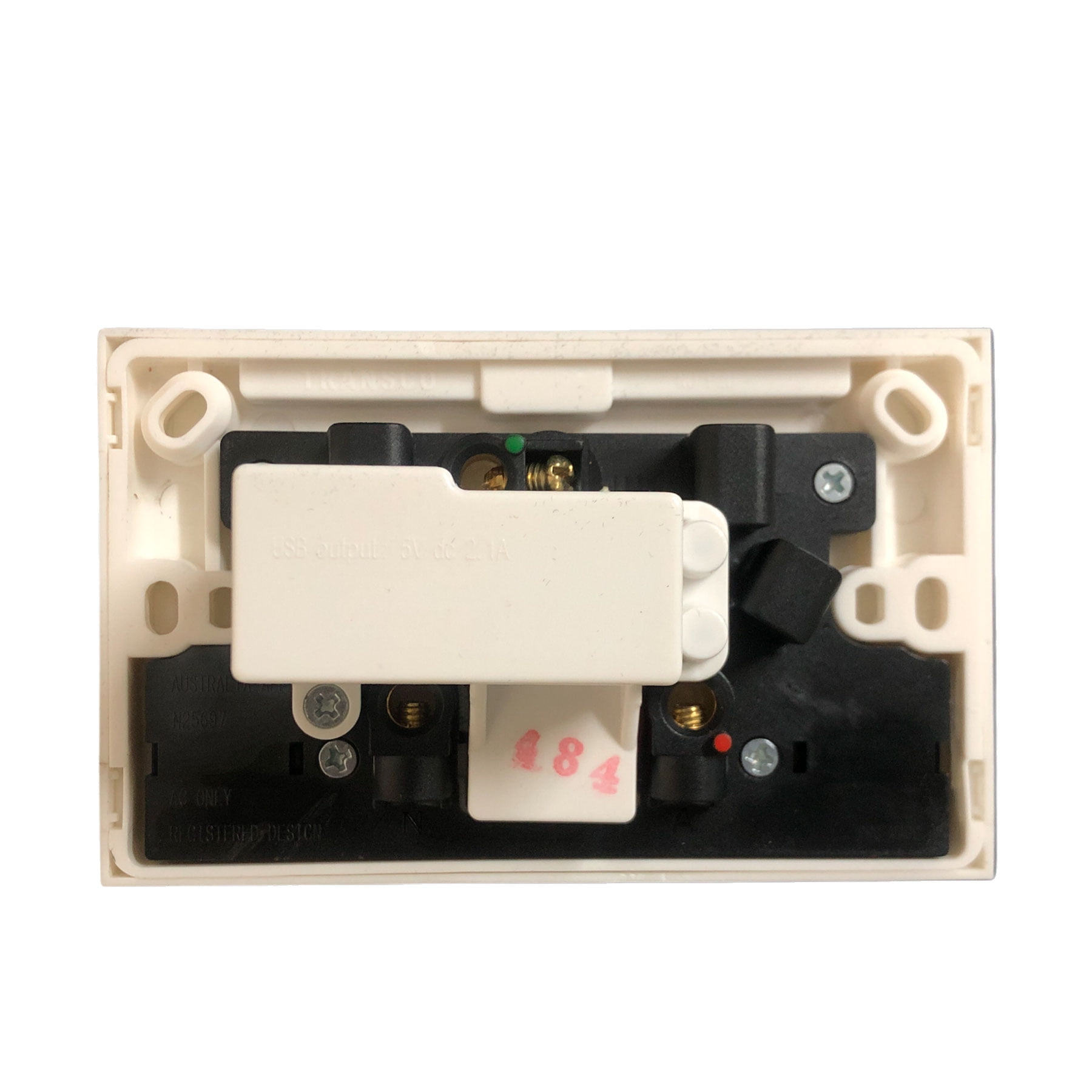 Transco Power Point Double 10a Double Pole with USB P2D/USB