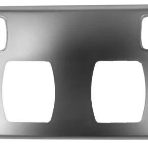 Transco Power Point Double Double Pole Cover Satin Chrome P2DC/SC
