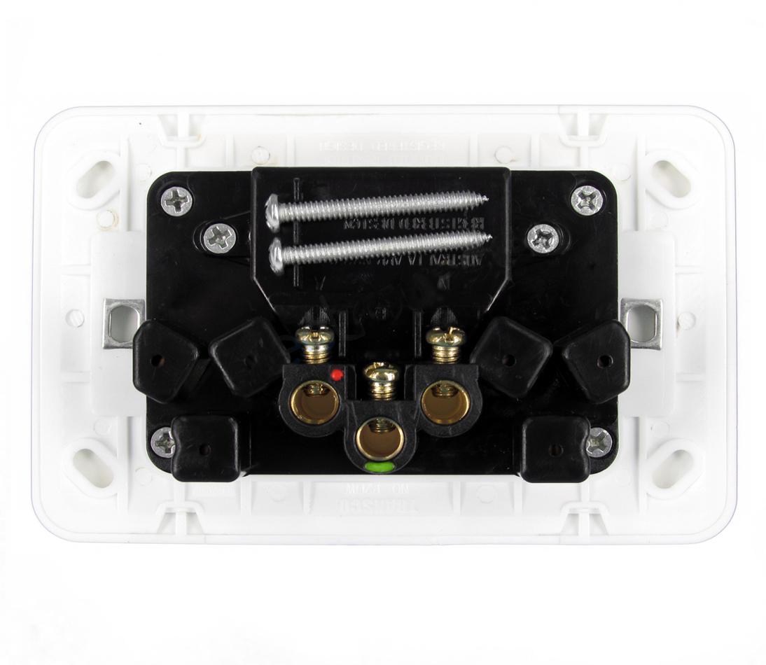 Transco Power Point Double 10a Double Pole Wafer P2DW