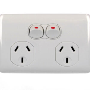 Transco Power Point Double 10a Double Pole Wafer P2DW