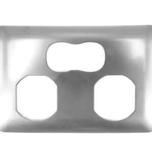 Transco Power Point Double 10a Slim Wafer Cover P2WC/SC