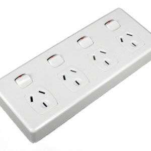 Transco Power Point Quad 10a Double Pole P4D