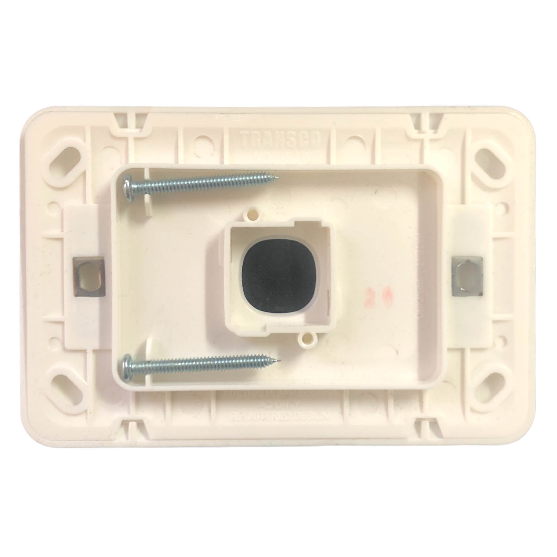 Transco Switch 1 Gang 10a Slim Wafer Body Cover S1W/BC