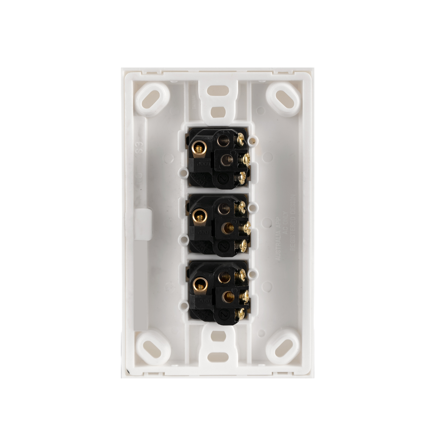 Transco Switch 3 Gang 10a S3