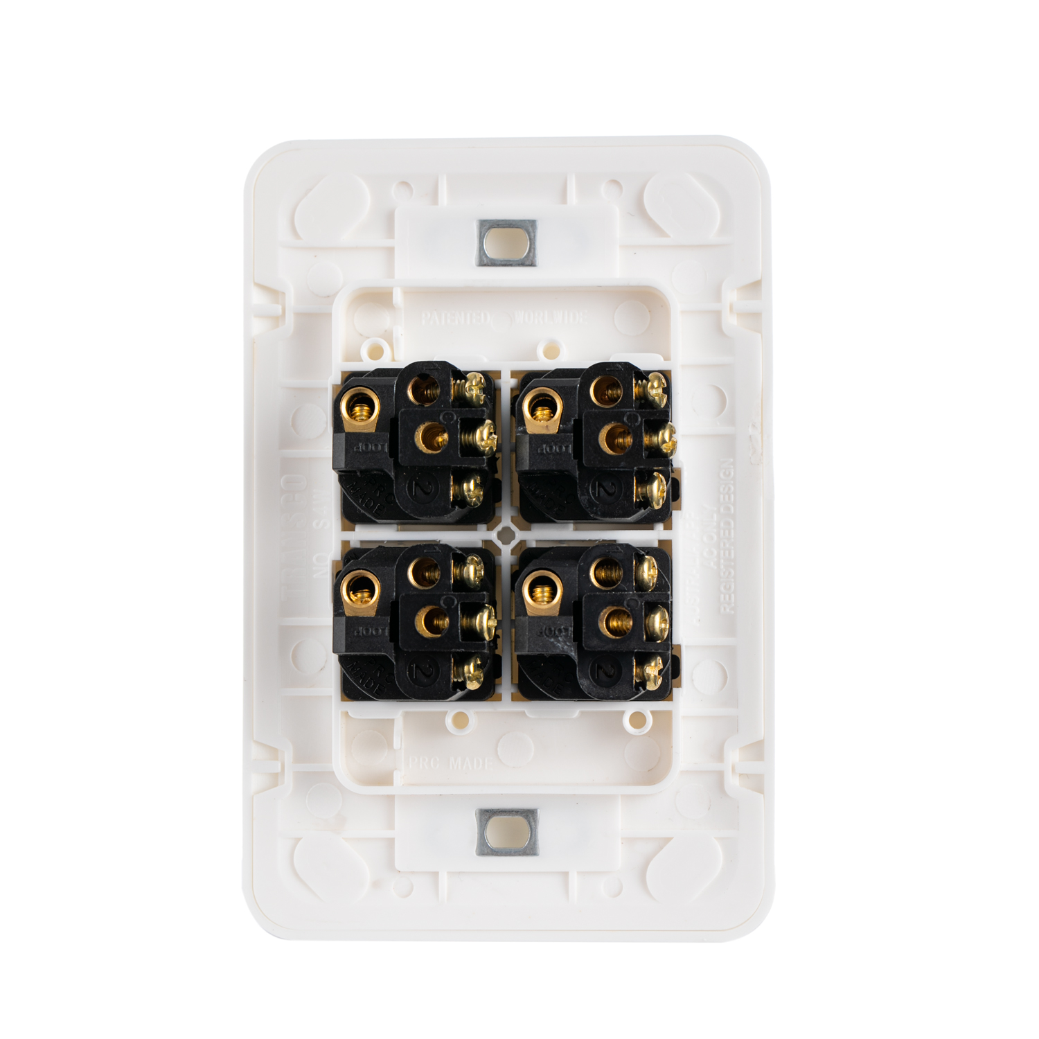 Transco Switch 4 Gang 10a Wafer S4W