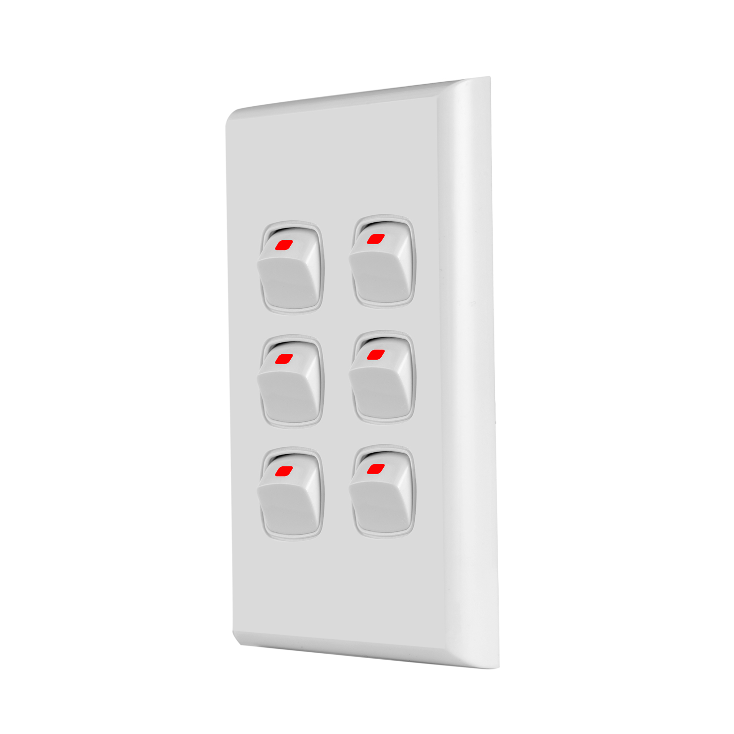 Transco Switch 6 Gang 10a S6