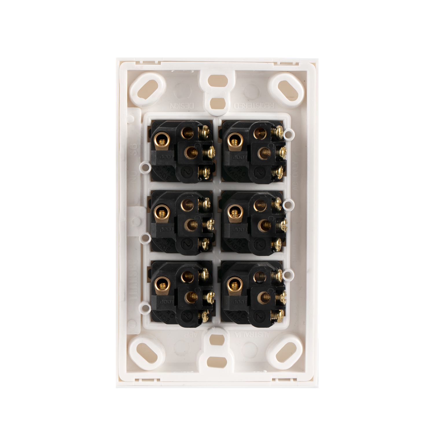 Transco Switch 6 Gang 10a S6