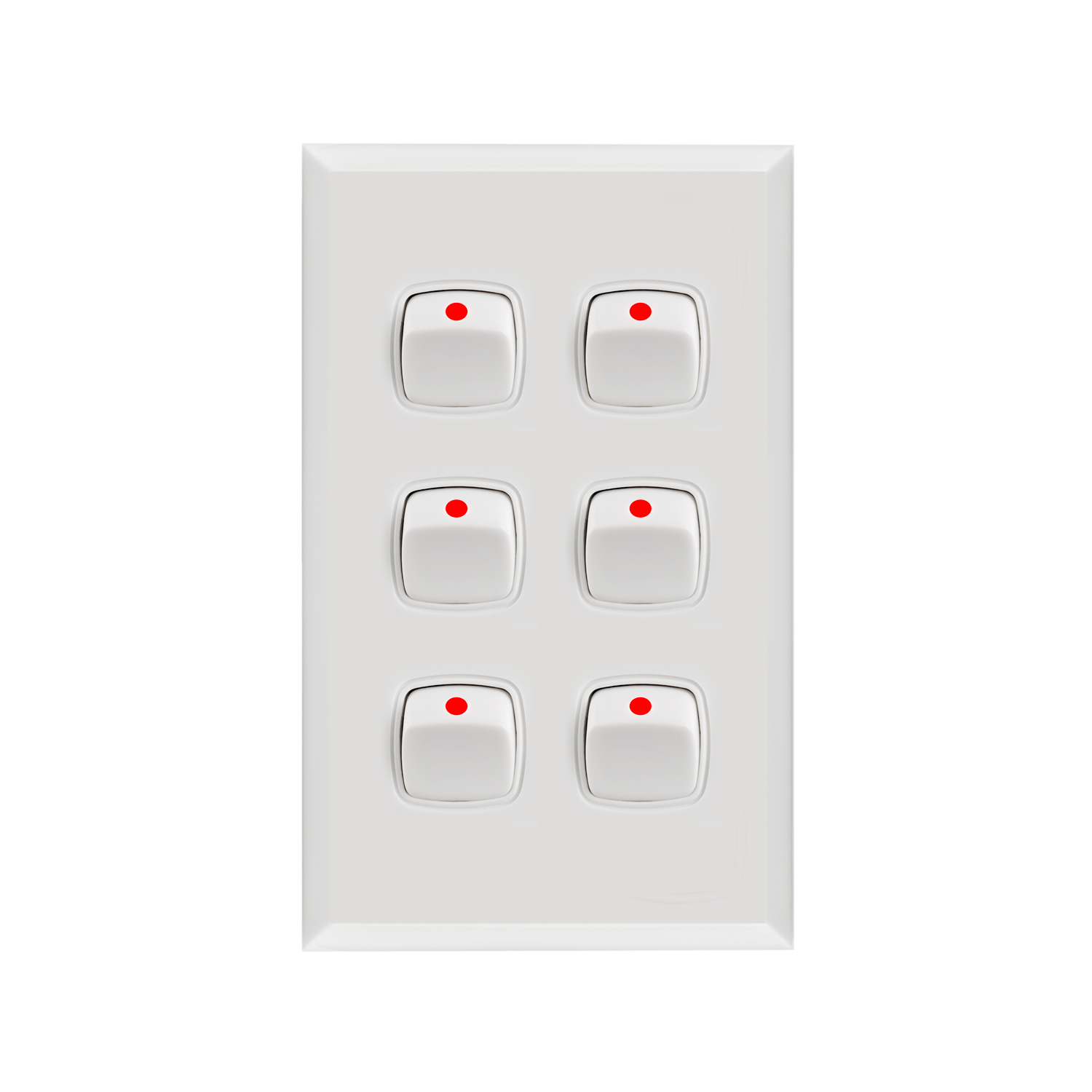Transco Switch 6 Gang 10a S6