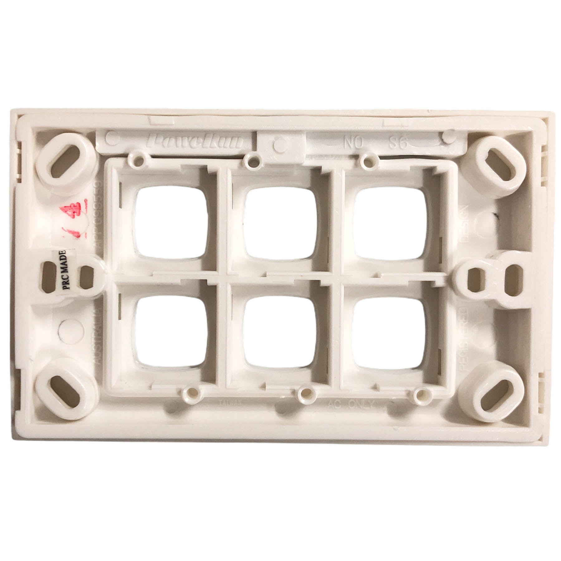 Transco Switch 6 Gang Body Cover S6BC