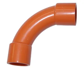 TRIPAC FITTING STD BEND PVC 25MM ORANGE (10/each) SBO25-P