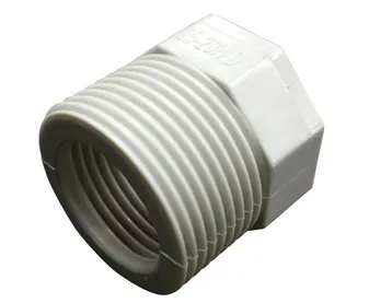 TRIPAC FITTING REDUCER SCREWED PVC 50-40MM GREY (10/each) SR5040