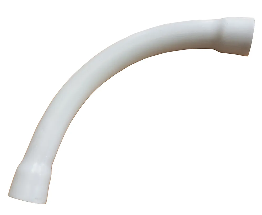 TRIPAC FITTING SWEEP BEND 90DEG 20MM GREY
