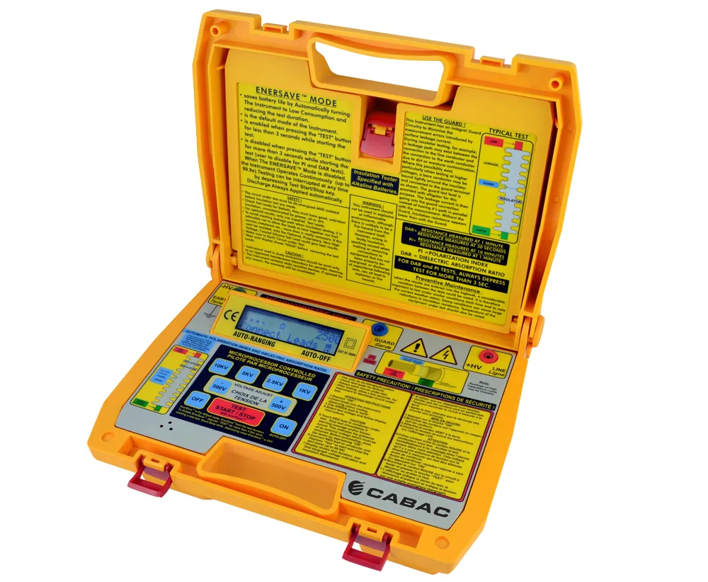 CABAC Insulation Tester 1KV to 10KV (1/each) TIN7D