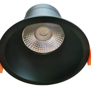 Martec Class II 10w Tricolour Recessed LED Downlight Matt Black TLCD34510MD