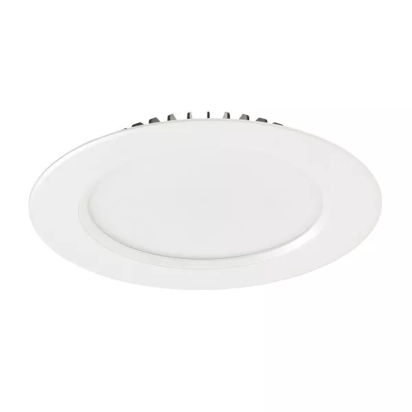 Martec Discus Dual 20w & 30w Tricolour LED Downlight White TLDD34523WD
